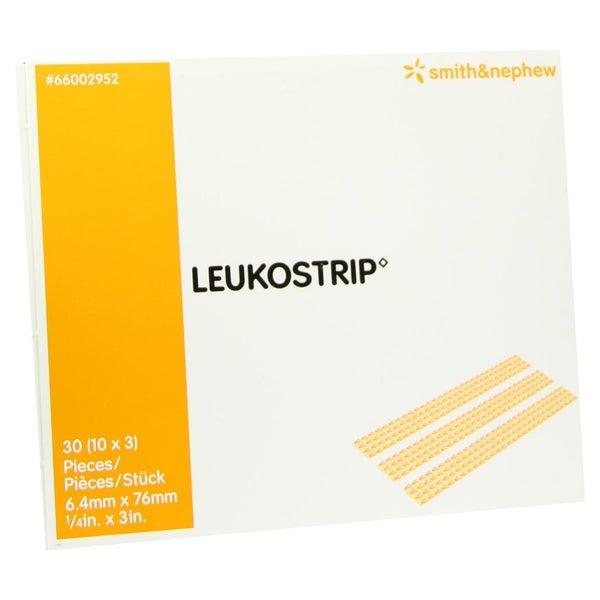 Leukostrip Wundnahtstreifen 6,4x76 mm 10X3 St