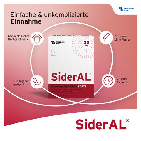 SIDERAL Eisen FORTE 30 Mg Zitrusfrucht Sach Gran Medpex sideral-eisen-forte-30-mg-zitrusfrucht-sach-gran-medpex