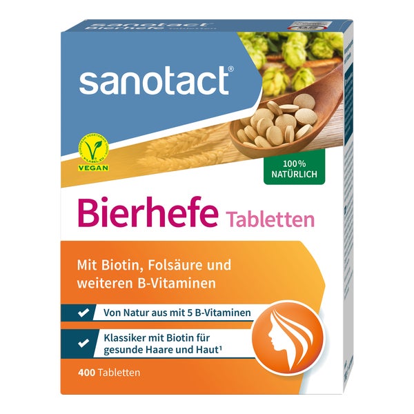 sanotact Bierhefe Tabletten 200 g