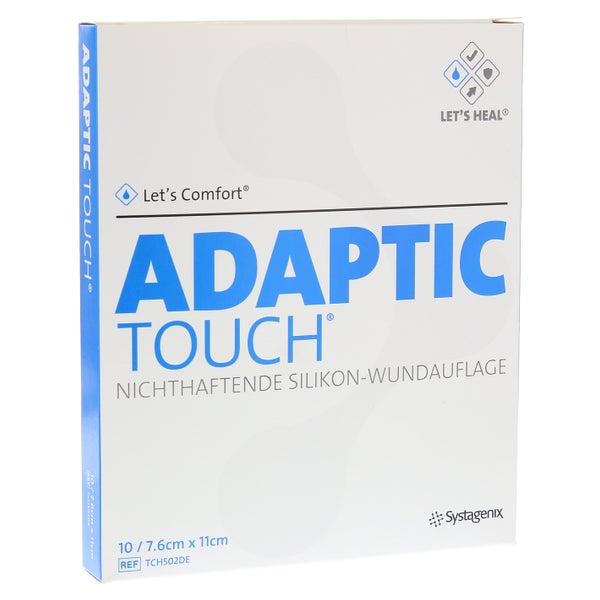 Adaptic Touch 7,6x11 cm nichthaft.Sil.Wu 10 St