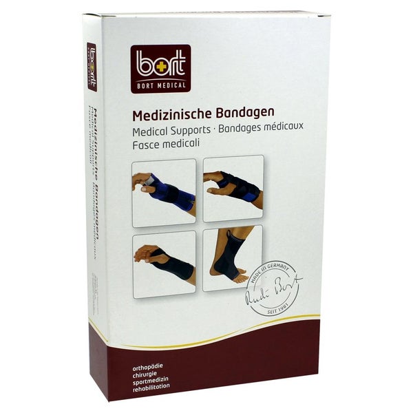 BORT Handgelenkstütze M.aluschiene li.M 1 St