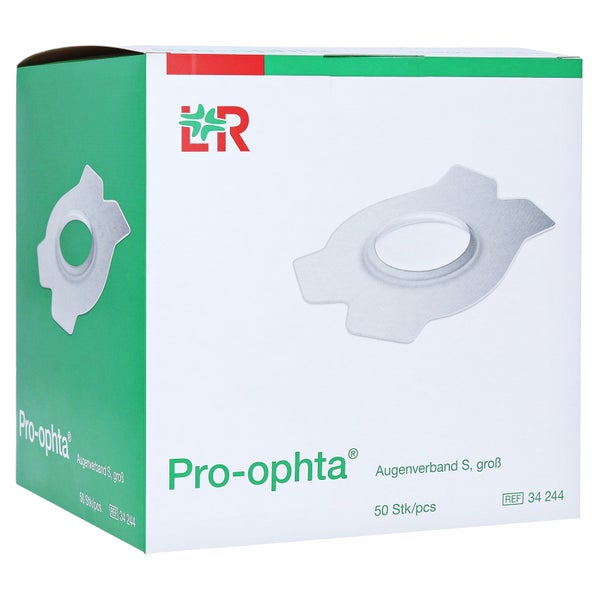 Pro-ophta Augenverband S groß 50 St