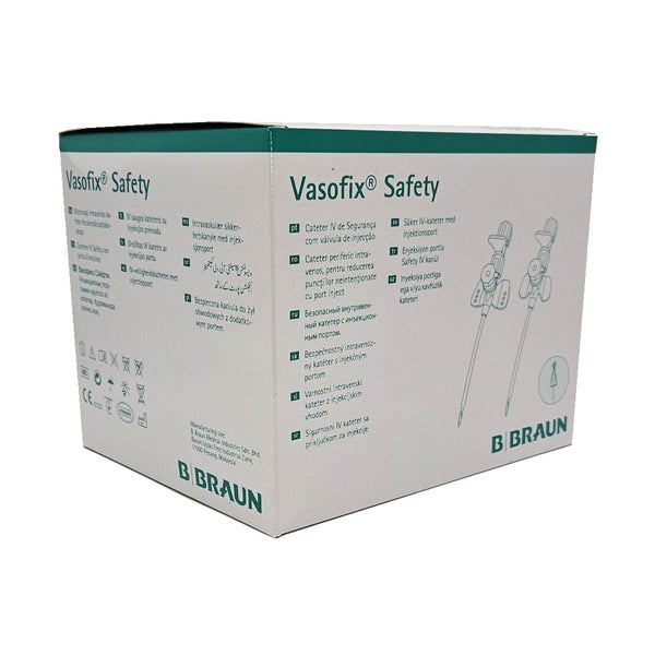 Vasofix Safety Kanüle 22 G 0,9x25 mm bla 50 St