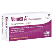Produktabbildung: Vomex A® Retardkapseln 20 St