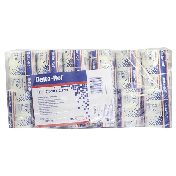 Delta ROL Polsterbinde 7,5 cmx2,75 m 12 St