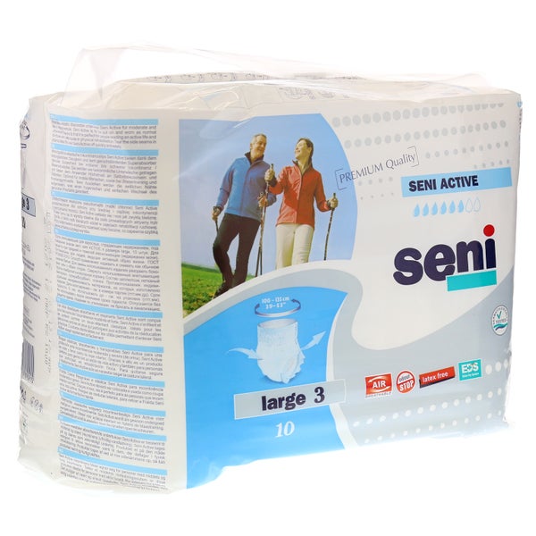SENI Active Inkontinenzslip Einmal L 10 St