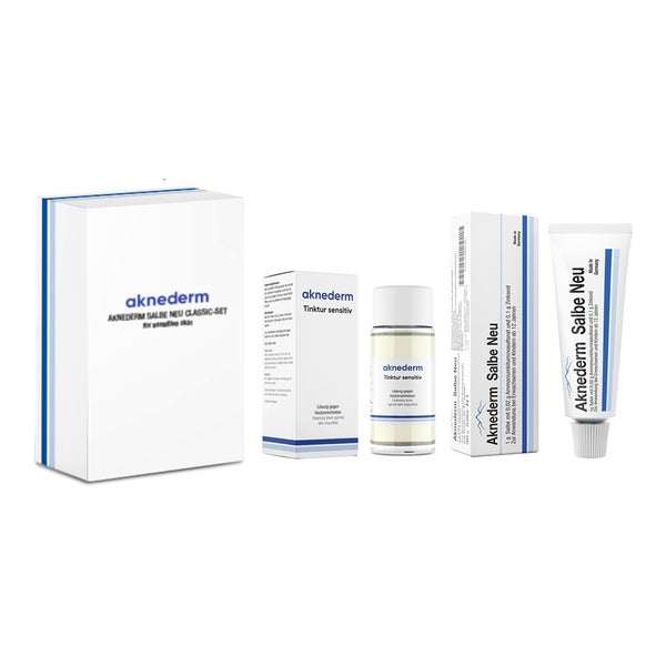 Aknederm Salbe Neu Classic-Set Salbe+Tin 1 P
