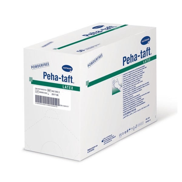 Peha-taft latex pwf 9 st. latex 50PR 50X2 St