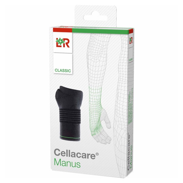 Lohmann & Rauscher Cellacare Manus Classic Handgelenkbandage, rechts, mit Kompressionswirkung - Größe 4, Handgelenksumfang: 19,5-22,5 cm 1 St