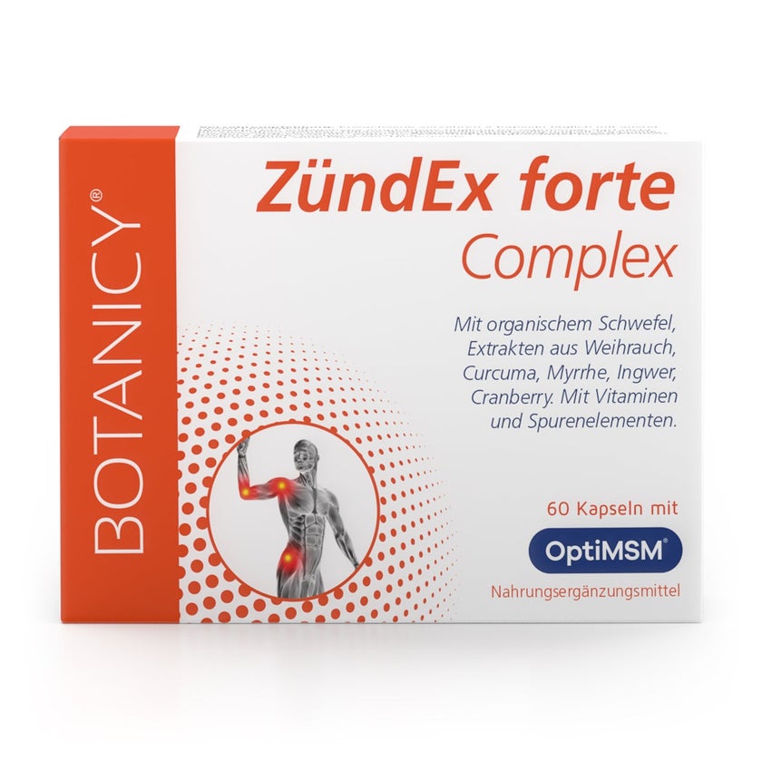 Botanicy ZÜNDEX forte Complex mit OptiMSM 60 St