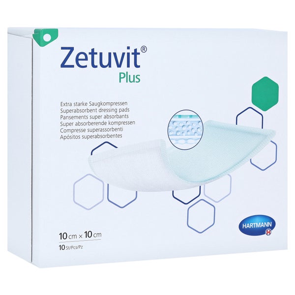 Zetuvit Plus Extrastarke Saugkompr.steri 10 St
