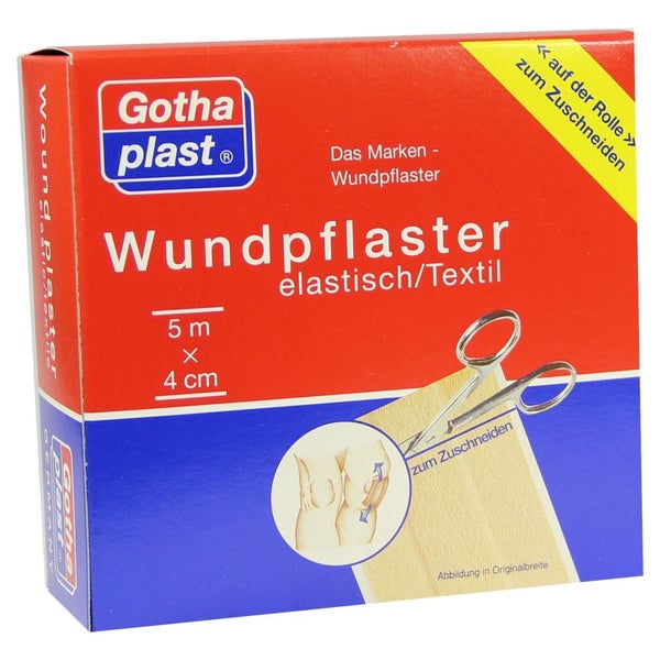 Gothaplast Wundpfl.elast.4 cmx5 m Rolle 1 St