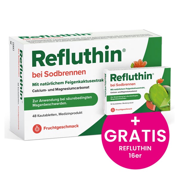 Refluthin Fruchtgeschmack 48 St