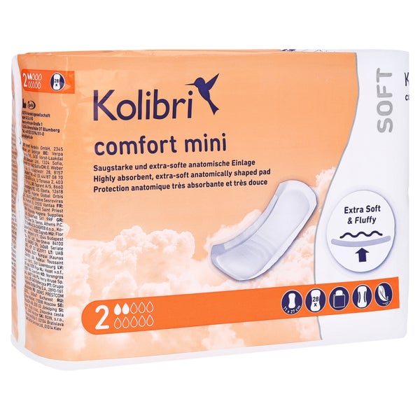 Kolibri Comfort Einlagen anatomisch mini 28 St