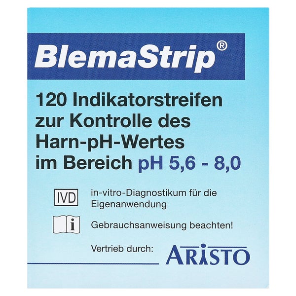 Blemastrip pH 5,6-8,0 Teststreifen 120 St