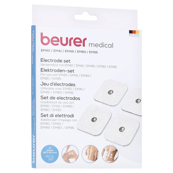 Beurer Em40/41/49/80/95 Elektroden 45x45 8 St