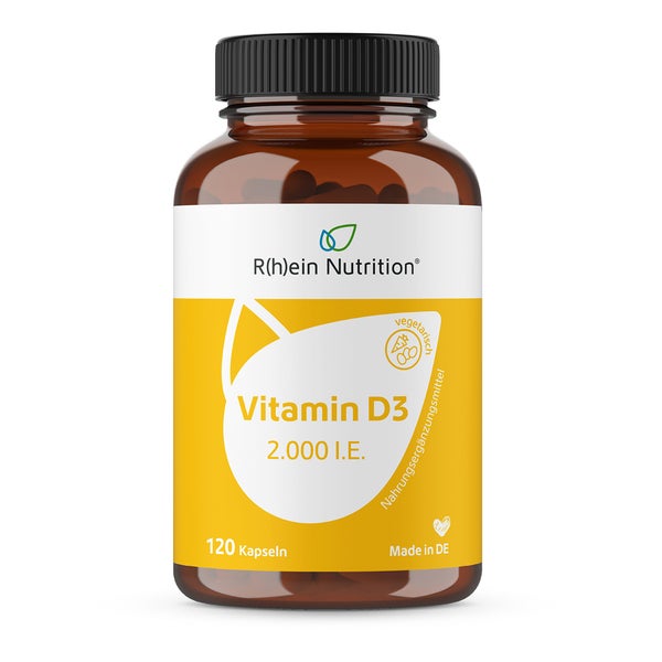 Vitamin D3 2.000 I.E. Kapseln 120 St