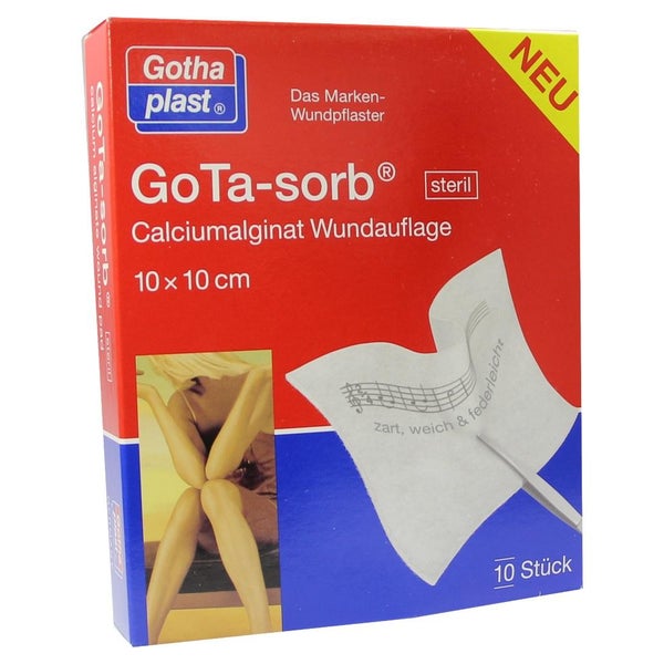 GOTA SORB Steril 10x10 cm 10 St