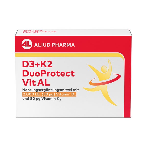 D3+k2 Duoprotect Vit Al 2000 I.e./80 Ug Kapseln 30 St