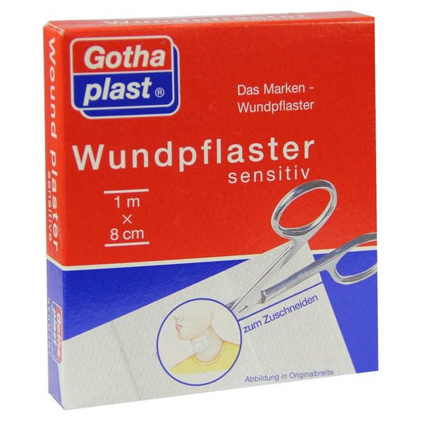 Gothaplast Wundpflaster sensitiv 1mx8cm 1 St