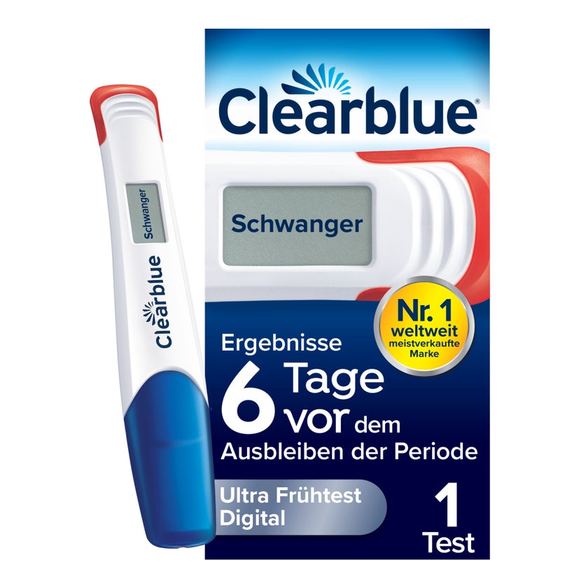 Clearblue Schwangerschaftstest ULTRA FRÜHTEST DIGITAL 1 St