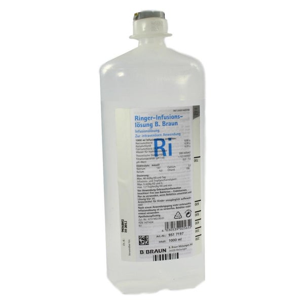 Ringer Lösung B.braun Ecoflac Plus 1000 ml