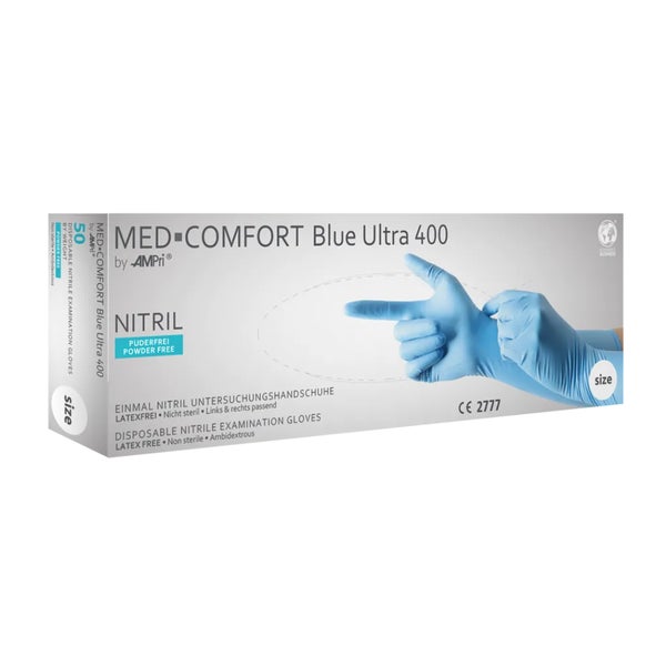 MED Comfort Blue Ultra 400 U.Hands.Nitri 50 St 50 St