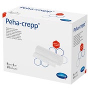 Hartmann Peha-crepp Fixierbinde, 4 m, superelastisch - 8 cm / 1 Stück – einzeln verpackt (4 m) 1 St