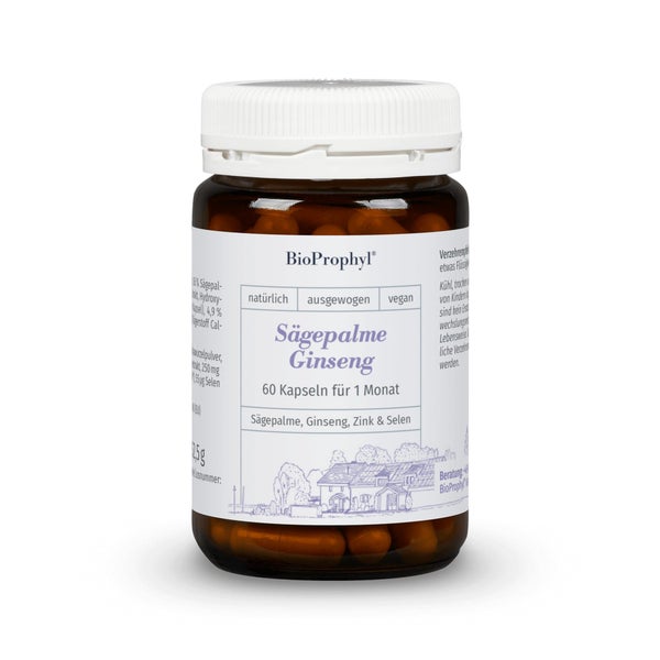BioProphyl Sägepalme Ginseng Kapseln 60 St
