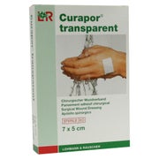 Curapor Wundverband Transparent 7x5cm steril 5 St
