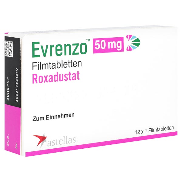 Evrenzo 50 mg Filmtabletten 12 St
