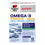 Produktabbildung: Doppelherz system Omega-3 Premium 1500 120 St
