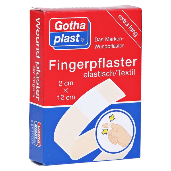 Gothaplast Fingerpflaster 12x2cm elastisch 5X2 St