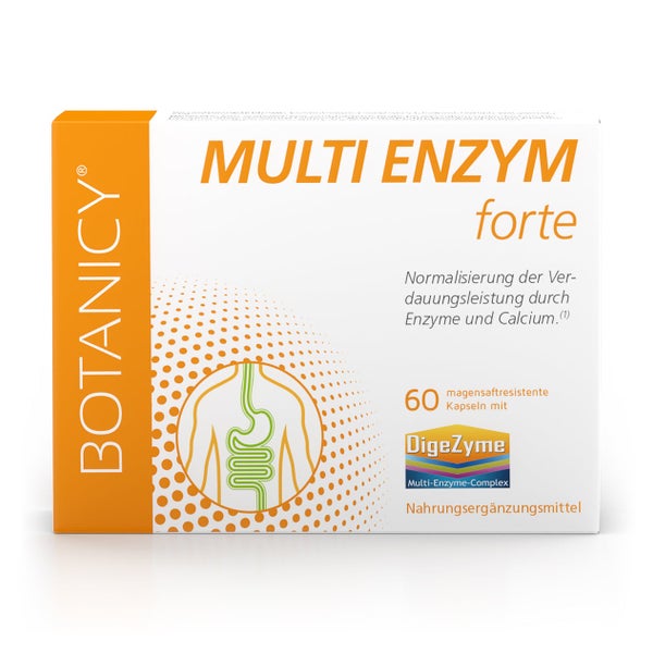 Botanicy MULTI ENZYM forte mit DigeZyme 60 St