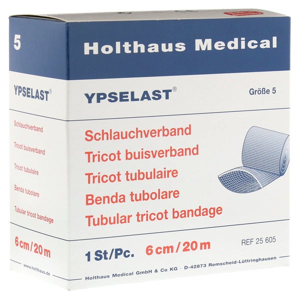 Schlauchverband Ypselast Gr.5 20 m weiß 1 St