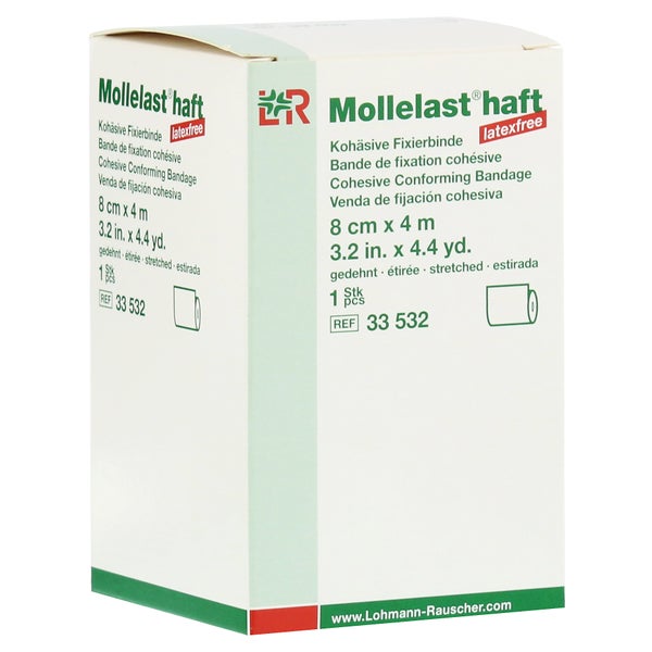 Mollelast haft Binden latexfrei 8 cmx4 m 1 St