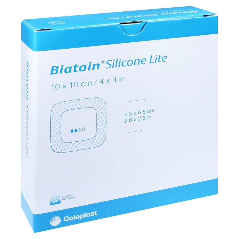 Biatain Silicone Lite Schaumverband 10x1 10 St