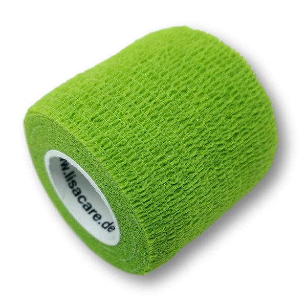 LisaCare selbstklebender Verband - Hellgrün - 5cm x 4,5cm 1 St