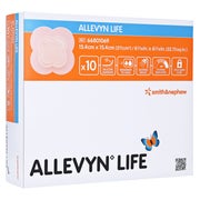 Produktabbildung: Allevyn Life 15,4x15,4 cm Silikonschaumv 10 St