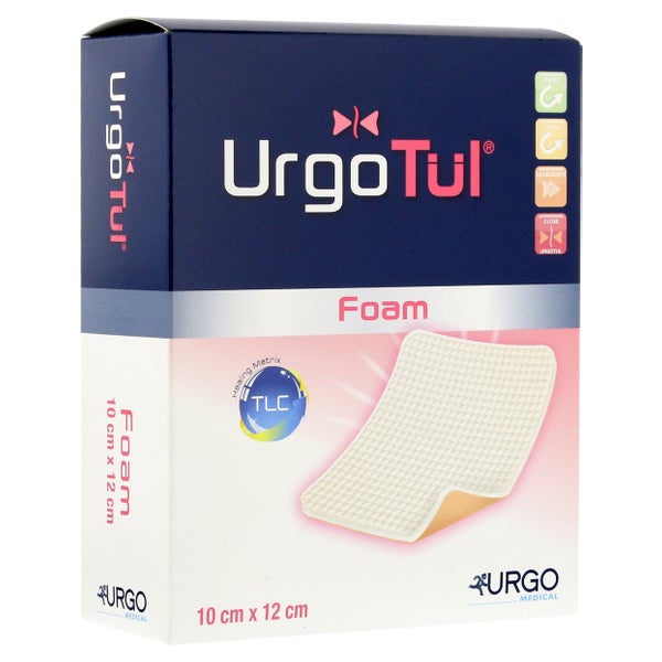 Urgotül Foam 10x12 cm Verband 10 St