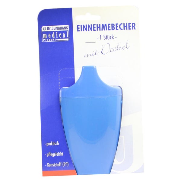 Einnehmebecher m.2 Griffen+deckel 12mm b 1 St