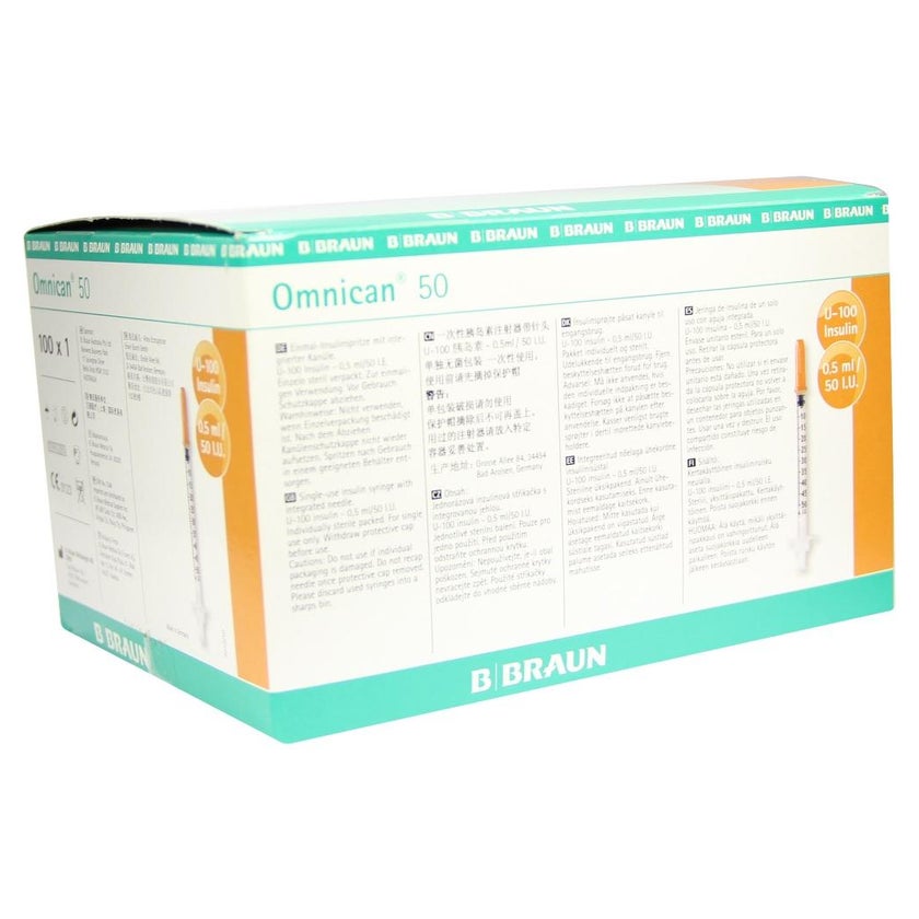 Omnican Insulinspr.0,5 ml U100 m.Kan.0,3 100X1 St