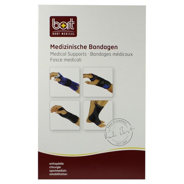 BORT Manustabil kurz links S blau 1 St