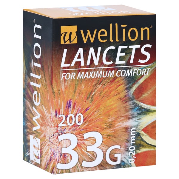 Wellion Lancets 33 G 200 St
