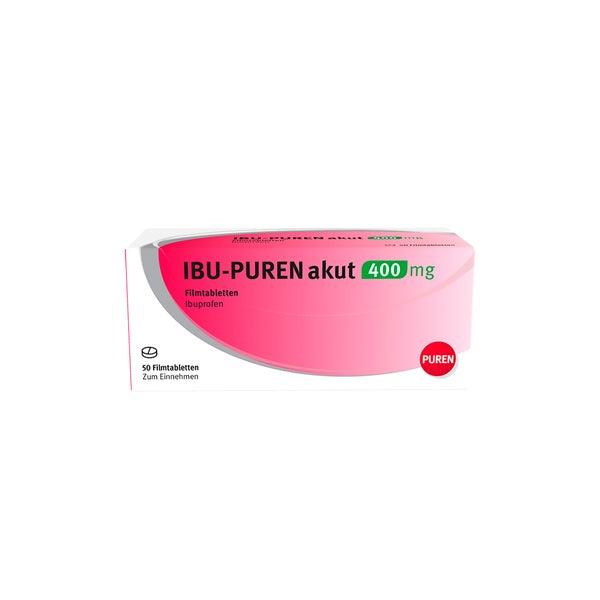 Ibu-puren akut 400 mg Filmtabletten 50 St