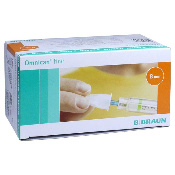 Omnican fine Pen Kanüle 31 G 0,25x8 mm 100 St