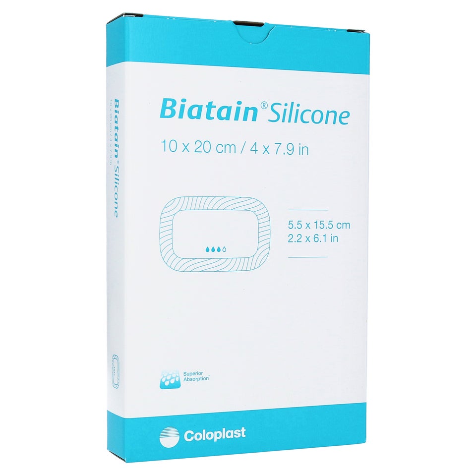 Biatain Silicone Schaumverband 10x20 cm 5 St günstig kaufen | medpex