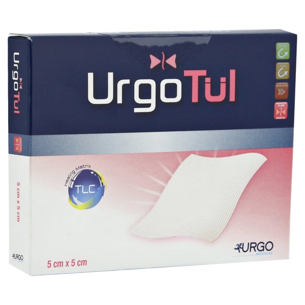 Urgotül 5x5 cm Wundgaze Spender 10 St