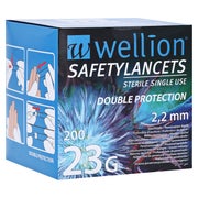 Wellion Safetylancets 23 G Sicherheitsei 200 St