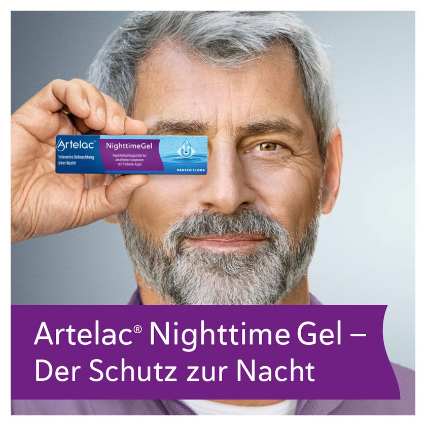 Artelac Nighttime Gel Augengel - Feuchtigkeitspflege zur Nacht 1X10 g